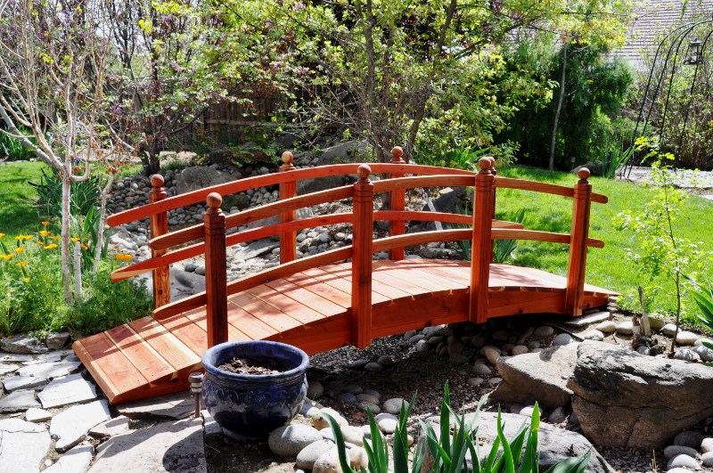 10 ft garden bridges